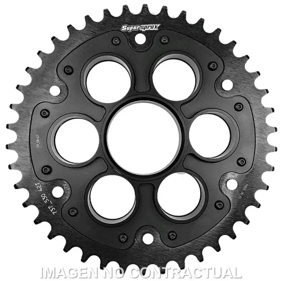 Corona Supersprox Stealth Negra Ducati 525 x 43
