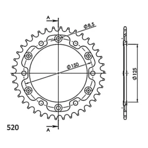 Corona Supersprox Stealth Gold 38 D