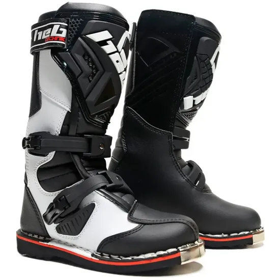Botas Hebo MX Tecnical Junior Blanca
