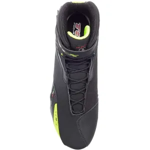 Botas Moto TXC Rush impermeables Amarillo Fluor Negro 2