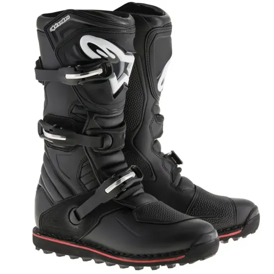 Botas Motocross Alpinestars Tech-T Negro Rojo