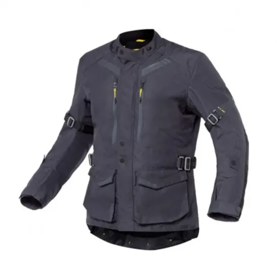 Chaqueta Moto Levior Gamman negro gris