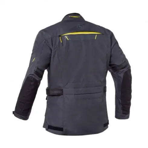Chaqueta Moto Levior Gamman negro gris