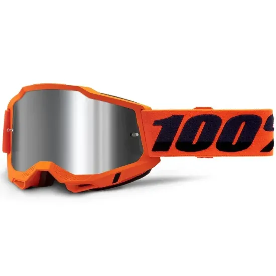 Gafas motocross 100% accuri2 neon orange fl22