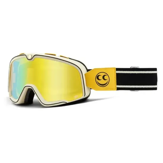 Gafas motocross 100% barstow see amarillo flah