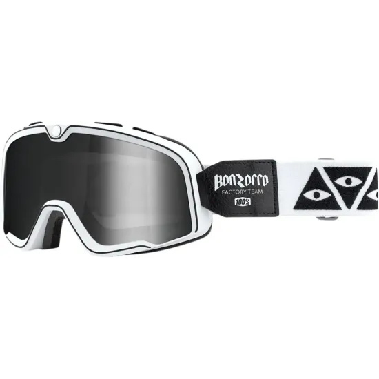 Gafas motocross 100% Barstow Bonzorro Mirror Lente Plata