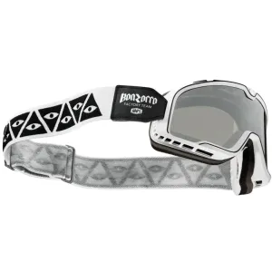 Gafas motocross 100% Barstow Bonzorro Mirror Lente Plata 2
