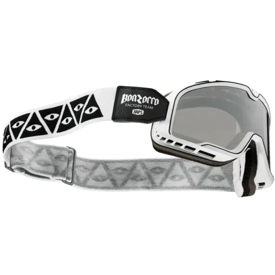 Gafas motocross 100% Barstow Bonzorro Mirror Lente Plata
