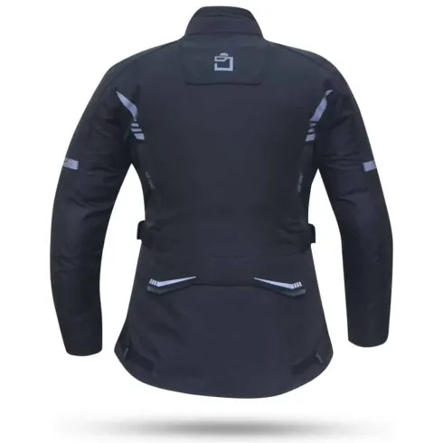 Chaqueta moto Degend Travel Mujer Negro