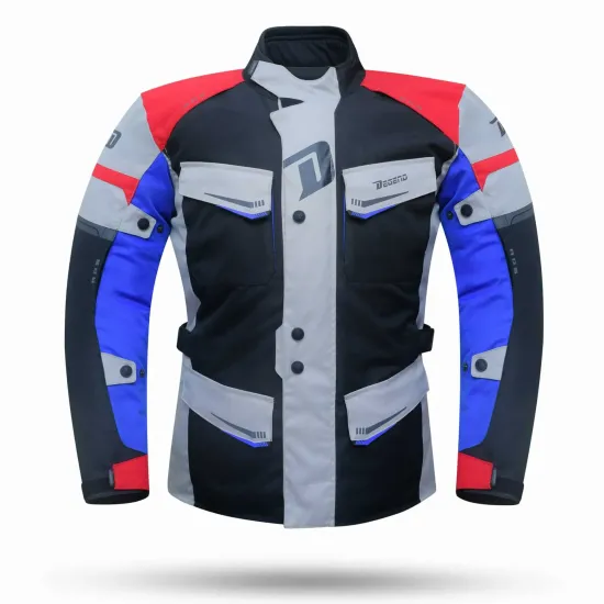 Chaqueta moto Degend Travel Ice negro rojo