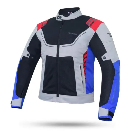 Chaqueta Moto Degend Breeze Evo Negro Rojo Azul