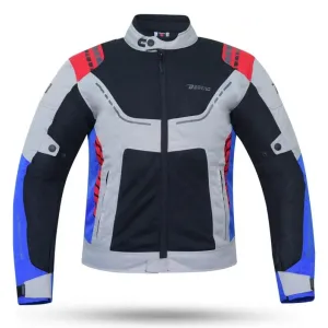 Chaqueta Moto Degend Breeze Evo Negro Rojo Azul 2