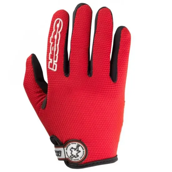 Guantes Moto Hebo Trial Team Rojo