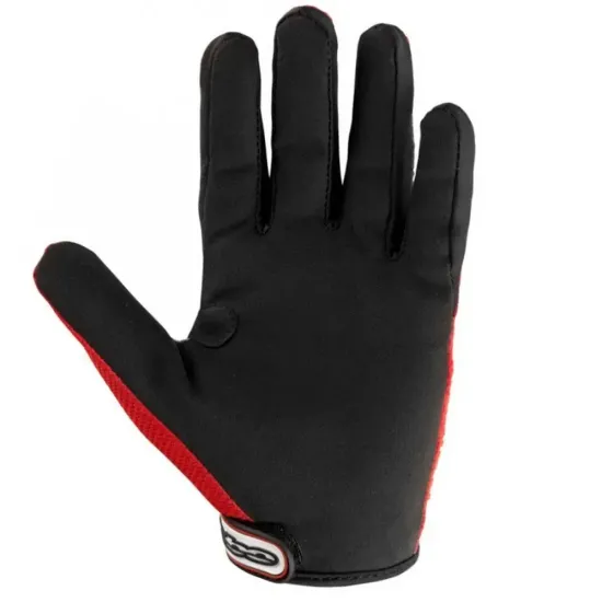 Guantes Moto Hebo Trial Team Rojo